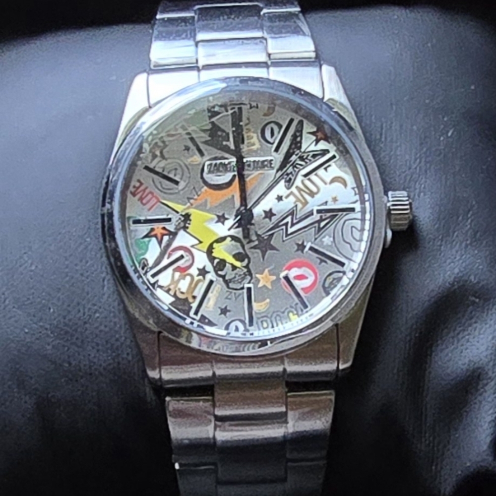 Zadig & Voltaire Multicolor Dial Silver Watch - Picture 4 of 4